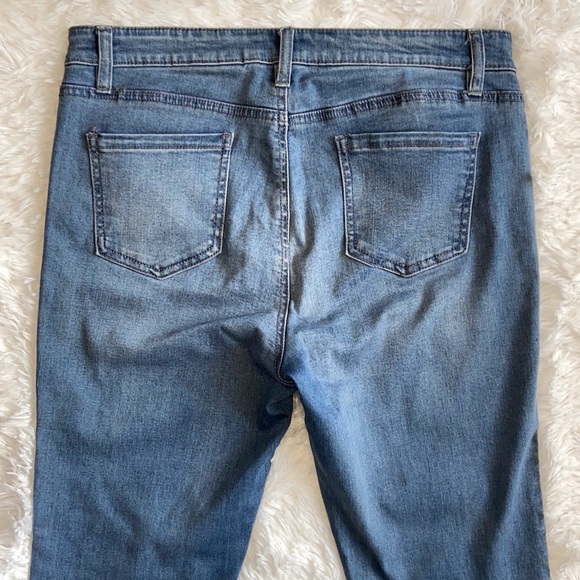 Buffalo David Bitton Aubrey Mid Rise Stretch Super Soft Ankle Grazer Jeans 10/30 - Picture 6 of 12